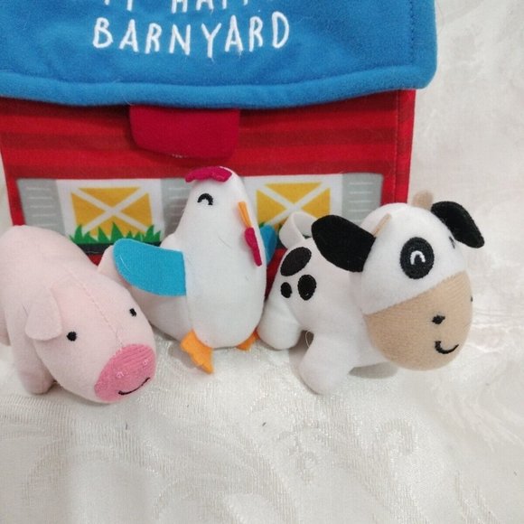 Carter's Toddler Preschool My Happy Barn Yard With Animals 7"X7" Plush - Picture 7 of 8